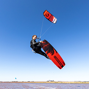 Kiter volando