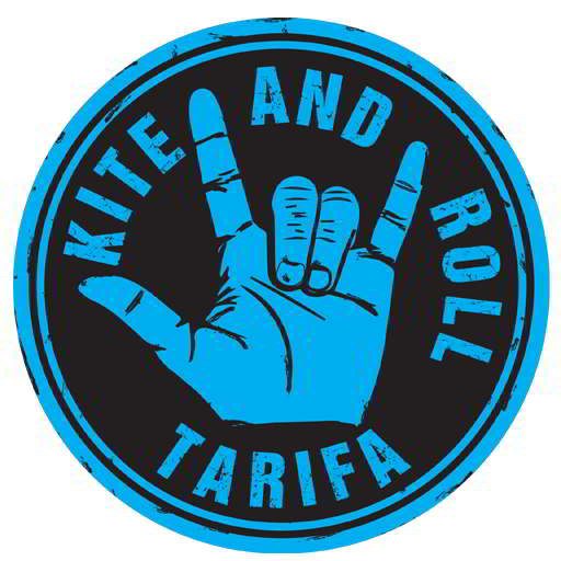 Logo escuela kitesurf en Tarifa Kite and Roll